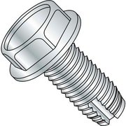 KANEBRIDGE Thread Cutting Screw, 5/16"-18 x 1 in, Zinc Plated Steel Hex Head Hex Drive 31161W